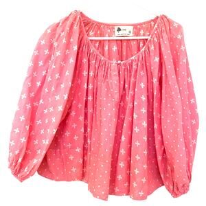 Kopal Pink Choli Women's Top ANTHROPOLOGIE